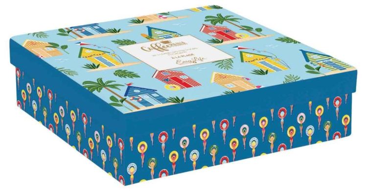 Easy Life Set 6 tassen 100ml - À La Plage (Multi) - Panache (Koksijde)