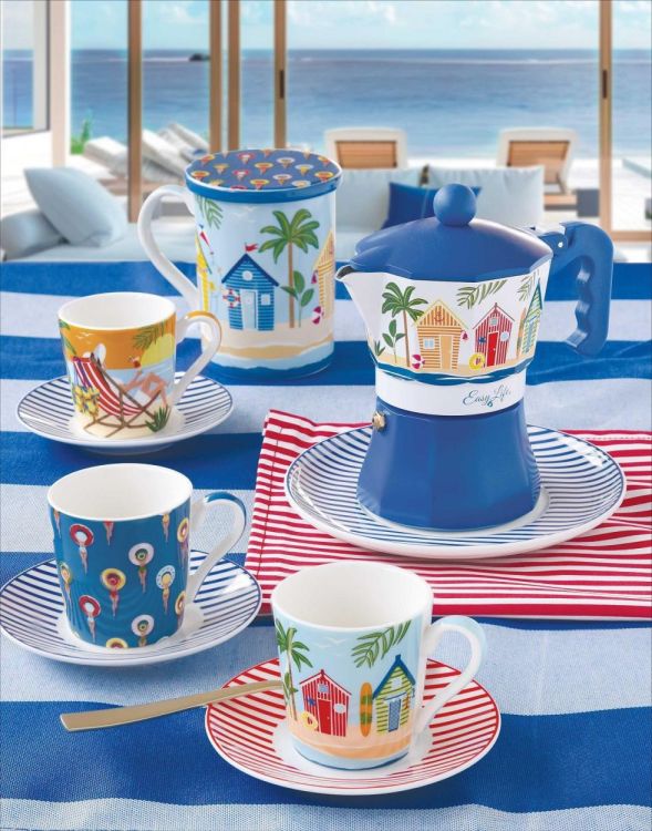 Easy Life Tisanière avec Filtre – À La Plage (Multi) - Panache (Koksijde)