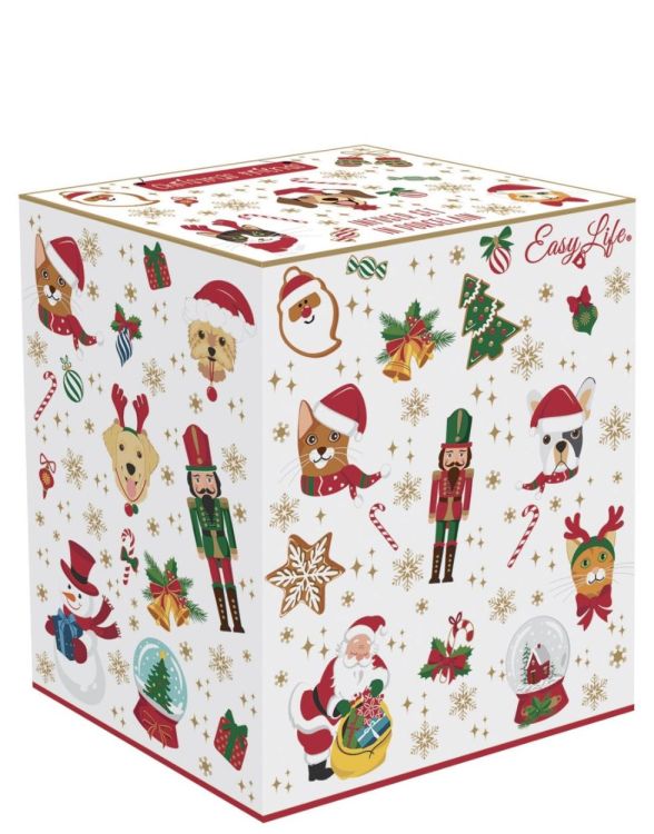 Easy Life Theetas met kerstmuts Candy 370ml (Multi) - Panache (Koksijde)