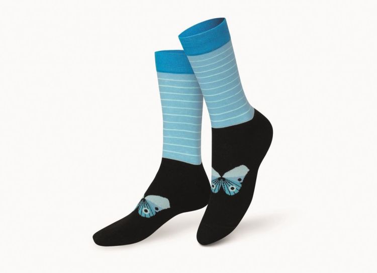 Eat My Socks Tropical Butterfly (Blue) - Panache (Koksijde)