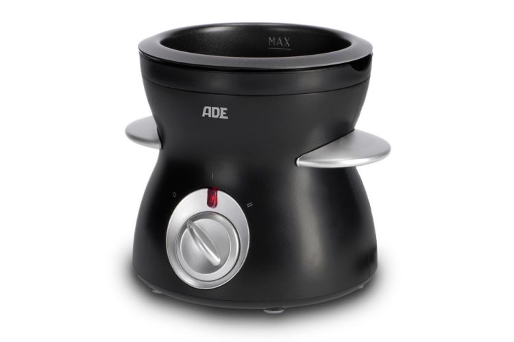 ADE Elektrische chocoladefondue met uitneembare bowl (Black) - Panache (Koksijde)