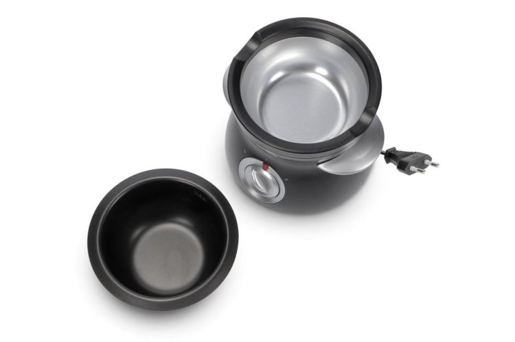 ADE Elektrische chocoladefondue met uitneembare bowl (Black) - Panache (Koksijde)