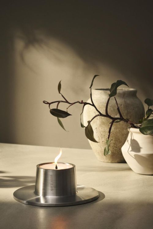 Ester&Erik Outdoor Candle L (Matt Black) - Panache (Koksijde)