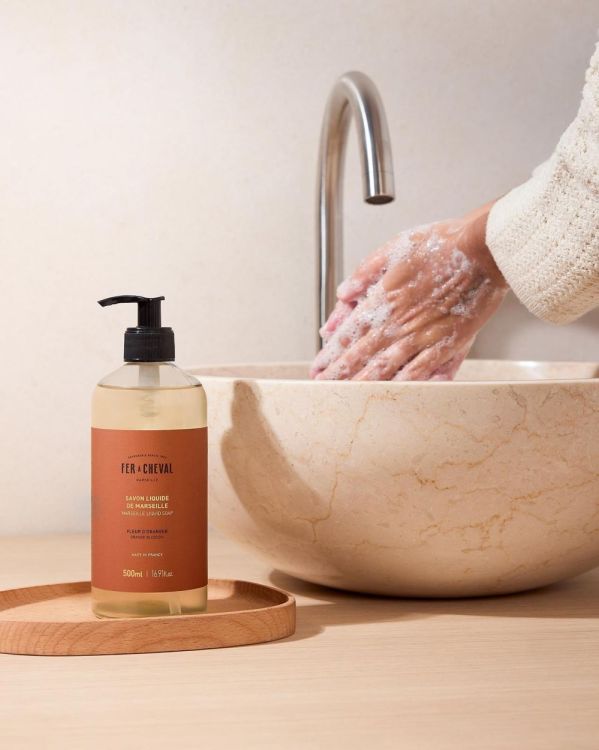 Fer à Cheval Savon Liquide de Marseille 1l - Fleur d'Oranger () - Panache (Koksijde)