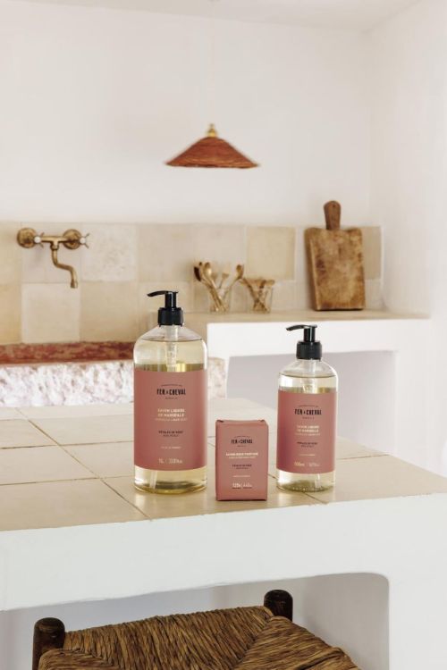 Fer à Cheval Savon Liquide de Marseille 1l - Petales de Rose () - Panache (Koksijde)