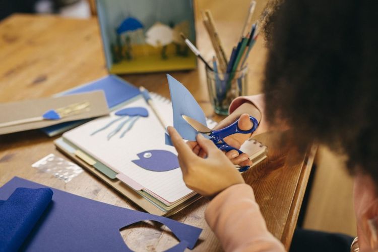 Fiskars Ciseaux pour enfants 15cm (Blauw) - Panache (Koksijde)