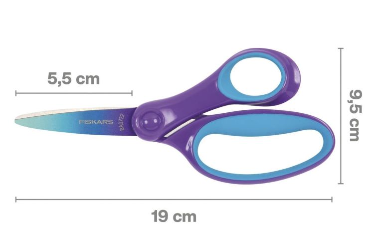 Fiskars Ciseaux pour enfants 15cm (Paars) - Panache (Koksijde)