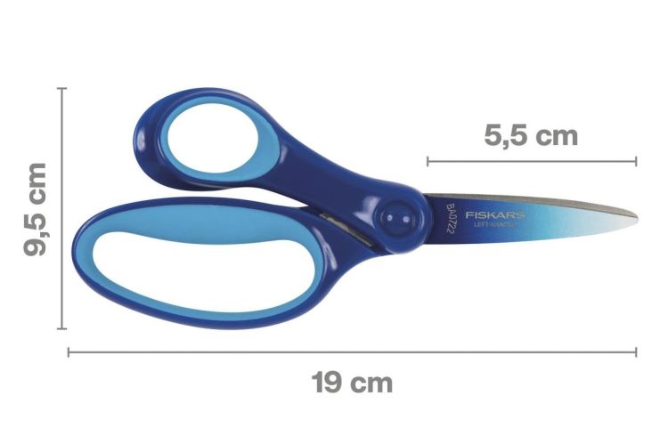 Fiskars Ciseaux pour enfants gauchers 15cm (Blauw) - Panache (Koksijde)