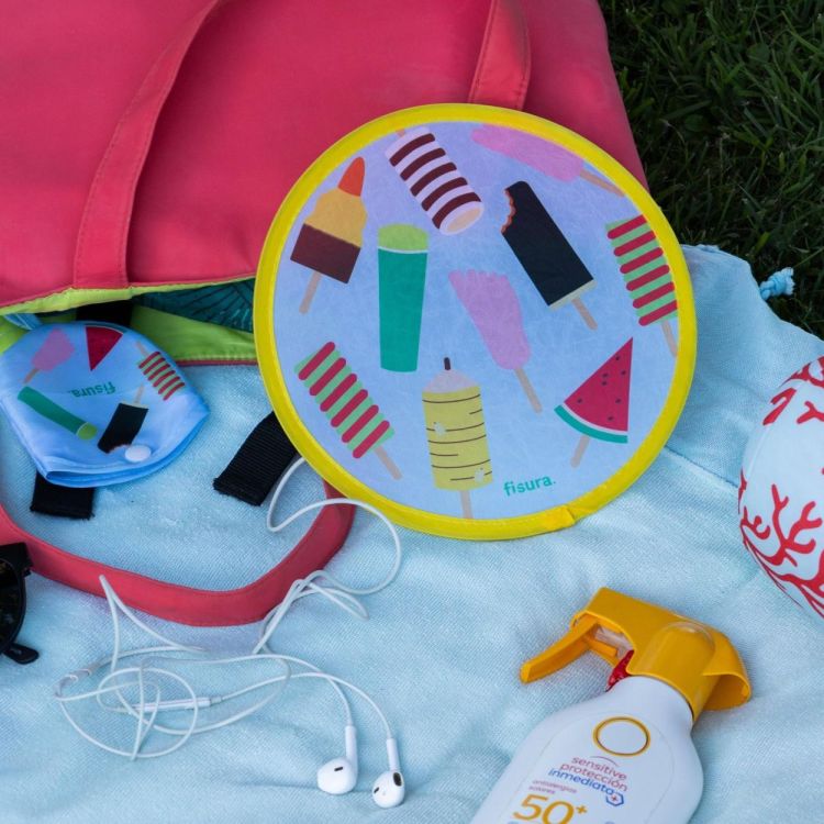 Fisura Frisbee handfan Ice Cream (Multi) - Panache (Koksijde)