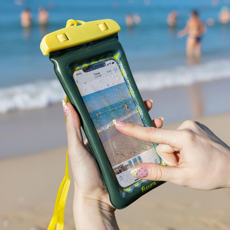 Fisura Waterdichte smartphone hoes I'm Not A Tourist (Multi) - Panache (Koksijde)