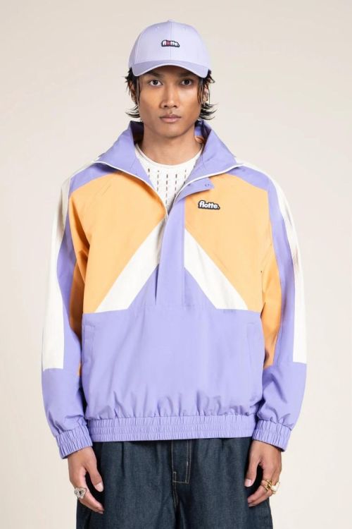 Flotte Abbesses Veste Imperméable L Retro (Parme) - Panache (Koksijde)