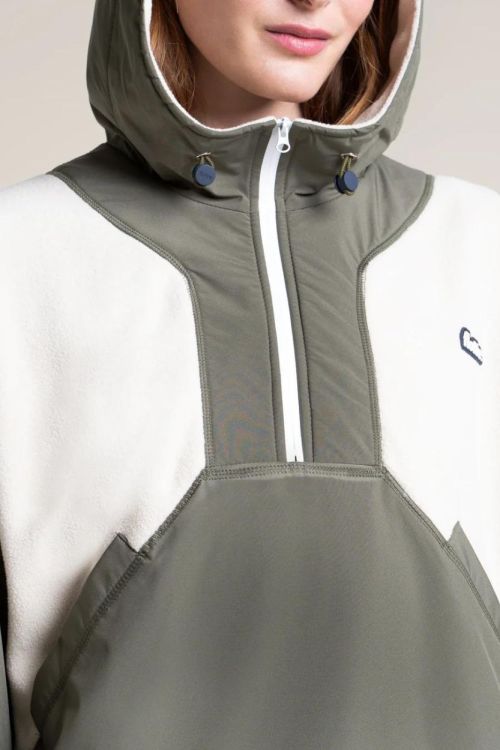 Flotte Bel-Air Fleecesweater S - ultrawarm (Kaki) - Panache (Koksijde)