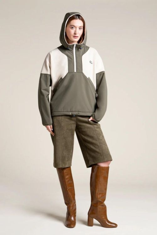 Flotte Bel-Air Fleecesweater S - ultrawarm (Kaki) - Panache (Koksijde)