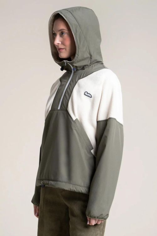 Flotte Bel-Air Fleecesweater S - ultrawarm (Kaki) - Panache (Koksijde)