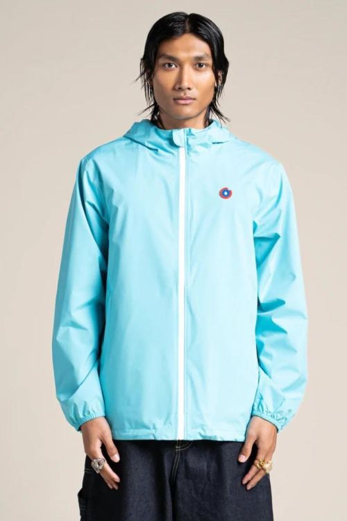 Flotte Passy Regenjas kort XL (Turquoise) - Panache (Koksijde)