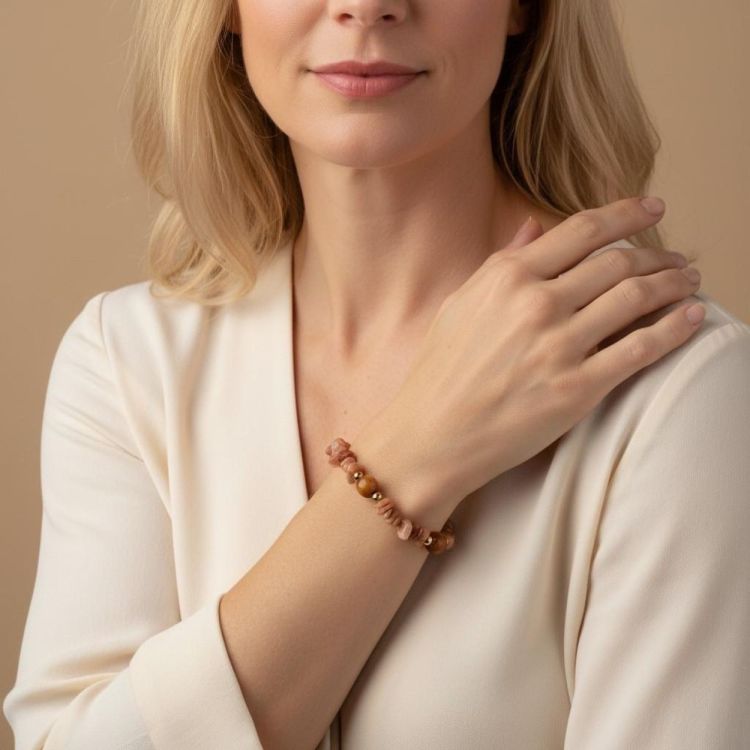 Flow Jewels Parel armband (Oranje) - Panache (Koksijde)