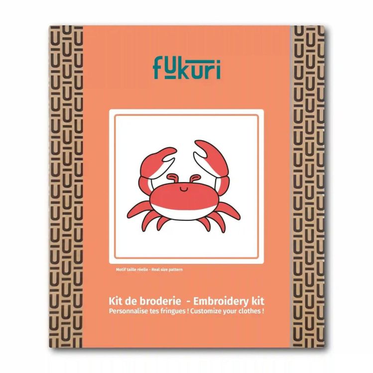 Fukuri Borduurset krab (Multi) - Panache (Koksijde)