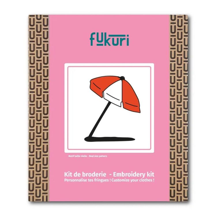 Fukuri Borduurset parasol (Multi) - Panache (Koksijde)
