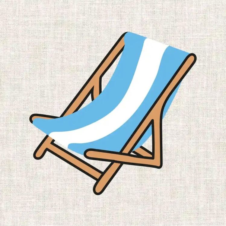 Fukuri Borduurset strandstoel (Multi) - Panache (Koksijde)
