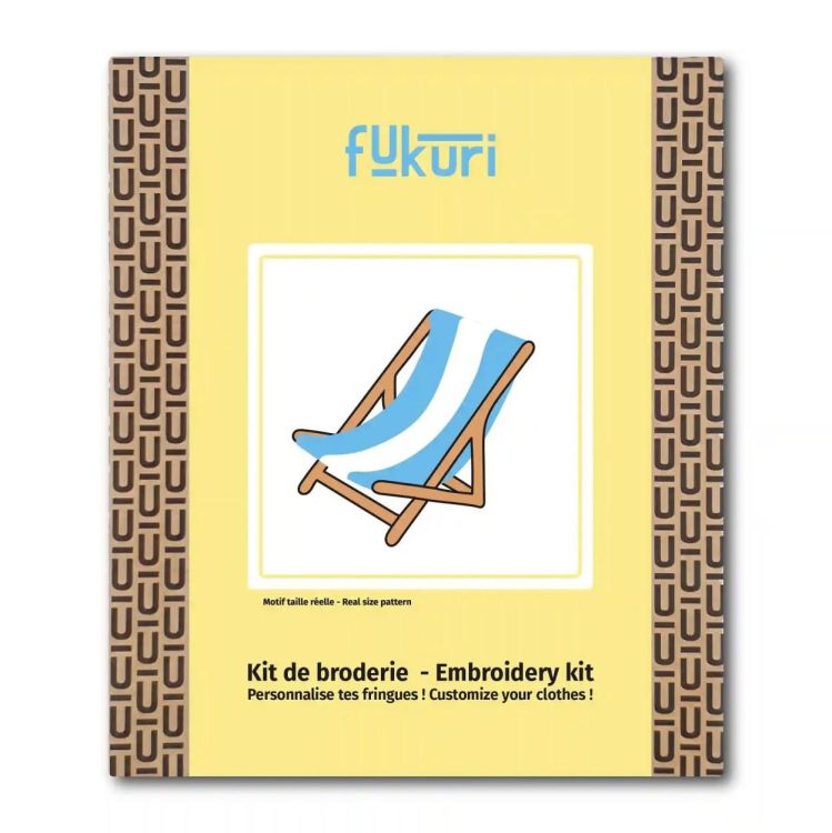 Fukuri Borduurset strandstoel (Multi) - Panache (Koksijde)