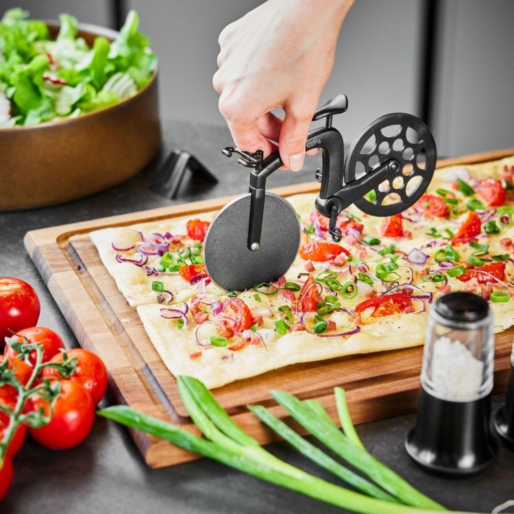 Gefu Pizzasnijder fiets Farado (Zwart) - Panache (Koksijde)