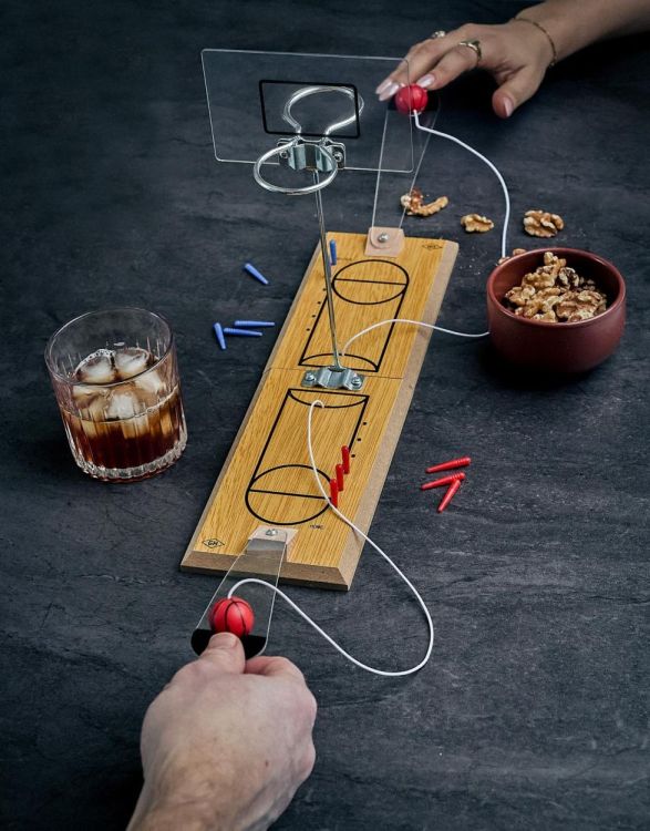 Gentlemen's Hardware Basketball Shot Game (Blauw) - Panache (Koksijde)