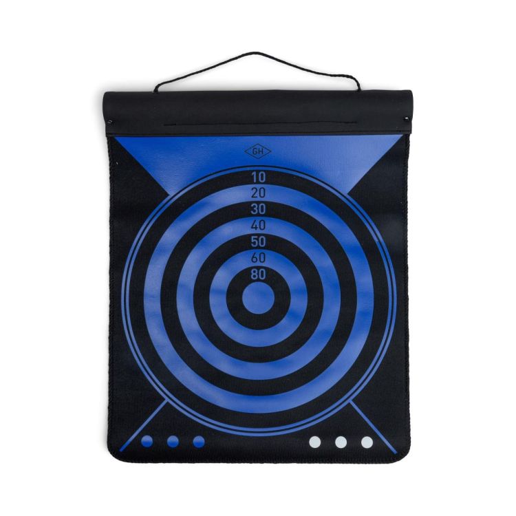 Gentlemen's Hardware Dartboard Roll - magnetisch & omkeerbaar (Blue) - Panache (Koksijde)