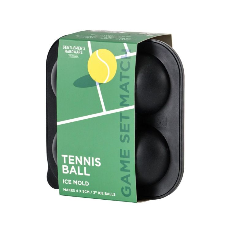 Gentlemen's Hardware Moule à glaçons balles de tennis (Black) - Panache (Koksijde)