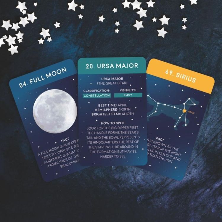 Gift Republic 100 Wonders of the Night Sky Cards (ENG) () - Panache (Koksijde)