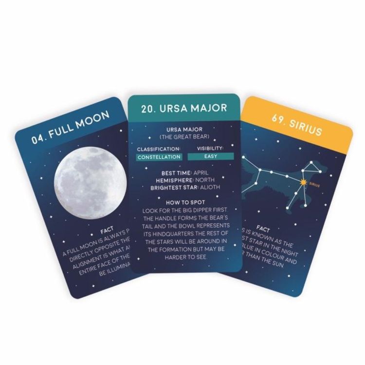 Gift Republic 100 Wonders of the Night Sky Cards (ENG) () - Panache (Koksijde)