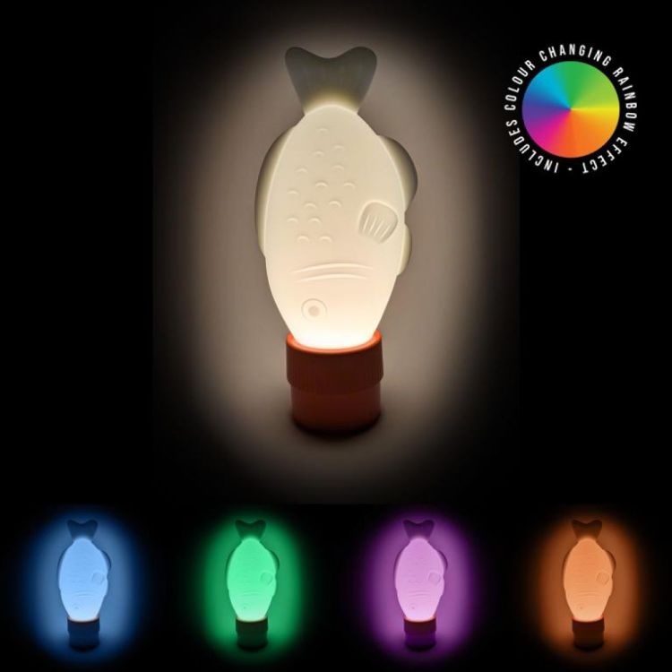 Gift Republic Lamp - Soy Fish (Wit) - Panache (Koksijde)