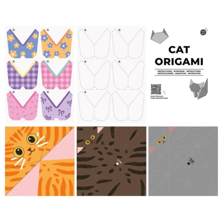 Gift Republic Origami - Cat (Multi) - Panache (Koksijde)