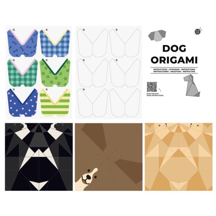 Gift Republic Origami - Dog (Multi) - Panache (Koksijde)