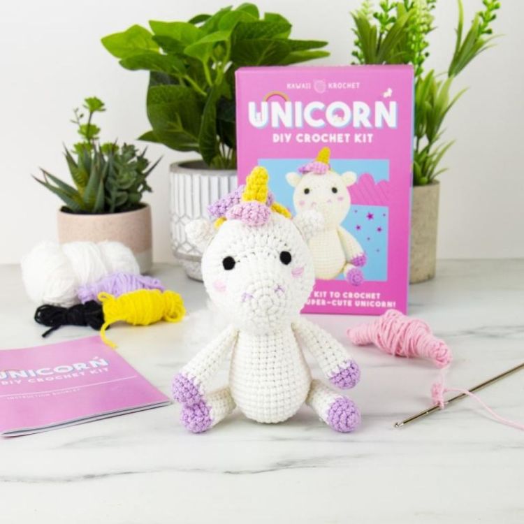 Gift Republic Pocket Crochet - Unicorn (Multi) - Panache (Koksijde)