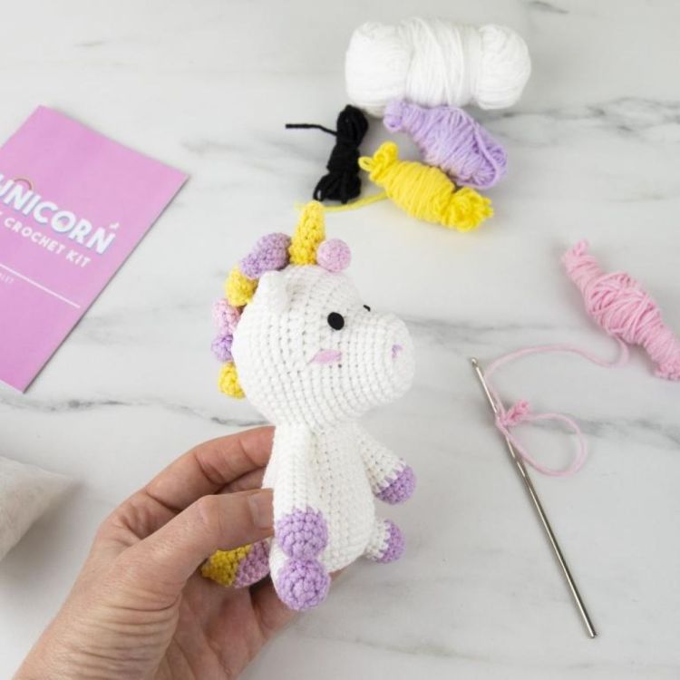 Gift Republic Pocket Crochet - Unicorn (Multi) - Panache (Koksijde)