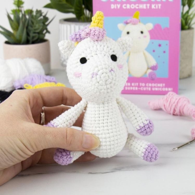 Gift Republic Pocket Crochet - Unicorn (Multi) - Panache (Koksijde)