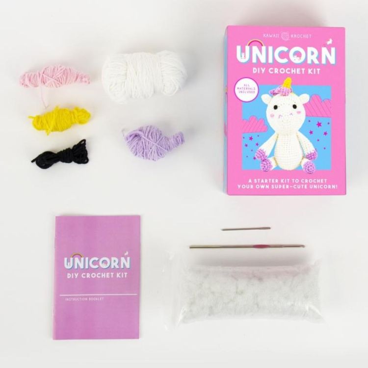 Gift Republic Pocket Crochet - Unicorn (Multi) - Panache (Koksijde)