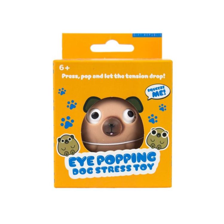 Gift Republic Stressball - Gog Eye Pop (Bruin) - Panache (Koksijde)