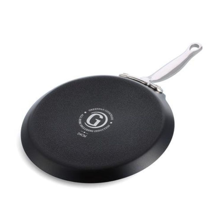 GreenPan Barcelona PRO Crêpière 24cm (Anthraciet) - Panache (Koksijde)