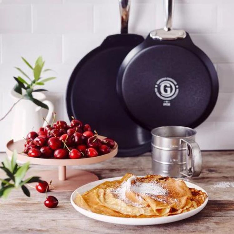 GreenPan Barcelona PRO Crêpière 24cm (Anthraciet) - Panache (Koksijde)