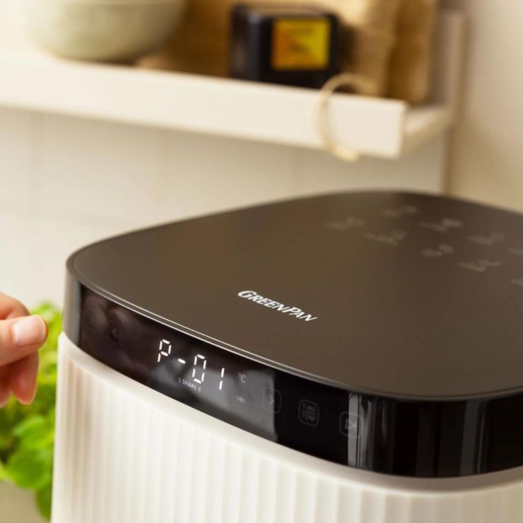 GreenPan Bistro Silhouette XL Airfryer 5L Cream (Cream) - Panache (Koksijde)