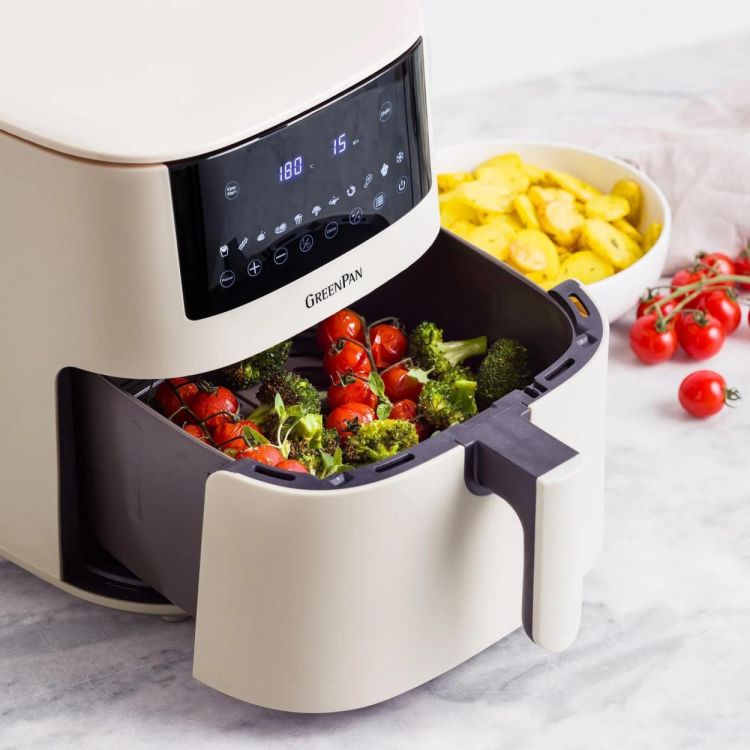 GreenPan Bistro XXL Airfryer 7,2L Crème (Creme) - Panache (Koksijde)