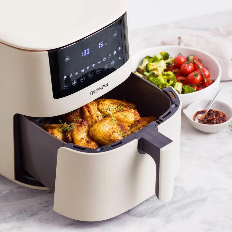 GreenPan Bistro XXL Airfryer 7,2L Crème (Creme) - Panache (Koksijde)