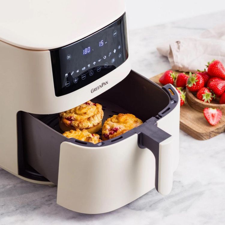 GreenPan Bistro XXL Airfryer 7,2L Crème (Creme) - Panache (Koksijde)