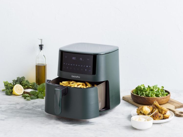 GreenPan Bistro XXL Airfryer 7,2L (Pine Green) - Panache (Koksijde)