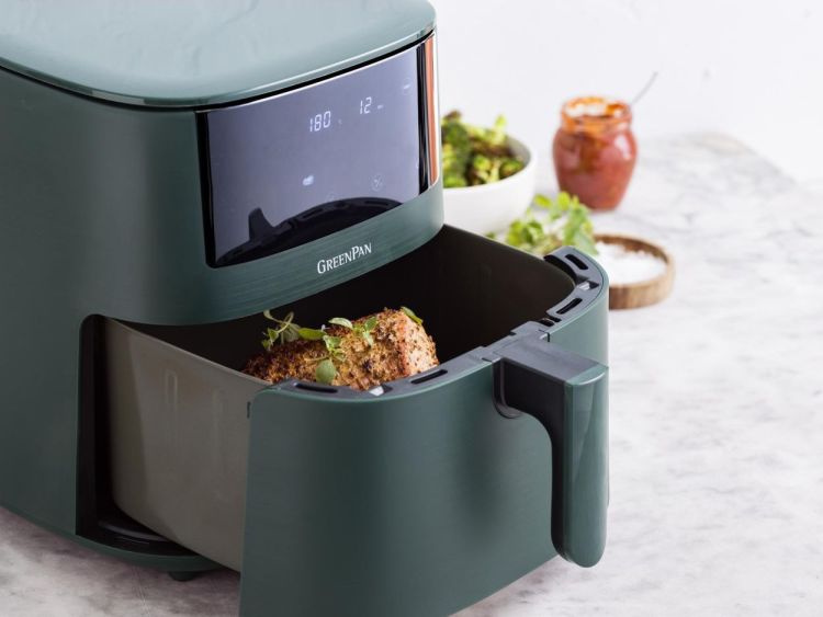 GreenPan Bistro XXL Airfryer 7,2L (Pine Green) - Panache (Koksijde)