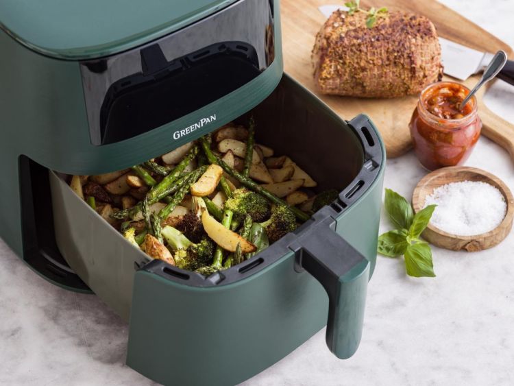 GreenPan Bistro XXL Airfryer 7,2L Pine Green (Pine Green) - Panache (Koksijde)