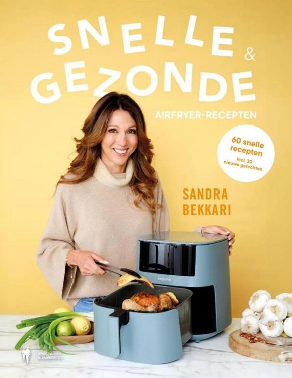 GreenPan Bistro XXL Airfryer 7,2L + Sandra Bekkari Snelle & Gezonde airfryer-recepten (Pine Green) - Panache (Koksijde)