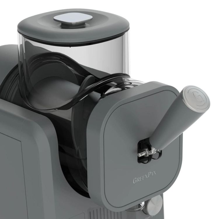 GreenPan Machine à Glace Italienne & Slush Frost 1,87L + Livre de Recettes + 4 Verres (Grey) - Panache (Koksijde)