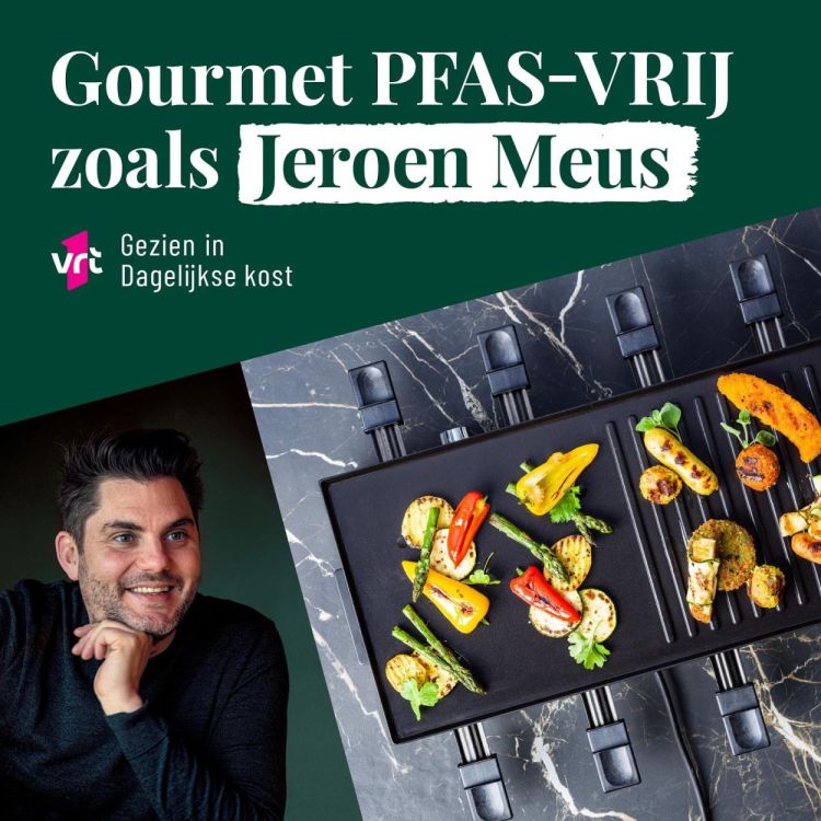 GreenPan Gourmet Chef's Collection Dagelijkse Kost Jeroen Meus (Grijs) - Panache (Koksijde)